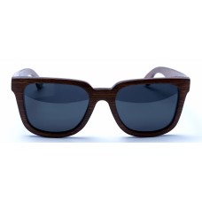 Jackson - Brown Bamboo Sunglasses